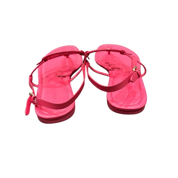 Coach Jaci Pink Sandals 9 - Picture 4 of 7